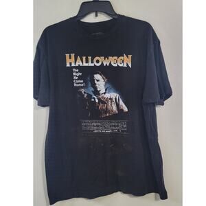 Halloween T-Shirt Mens X-Large The Night He Came Home John Carpenter Shirt